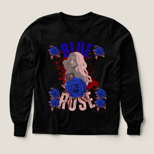 rose bleu (Motif recto)