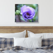 Rose bleu de Sharon 14 x 11 toile Imprimer (Insitu(Chambre))