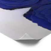 Rose bleu marine Mariage alphabétique Tableau de s (Coin)