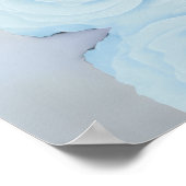 Rose bleu pâle, tableau de sièges alphabétique (Coin)