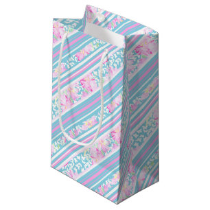 Rose, Bleu Rose Blancs Petite Sac Cadeau