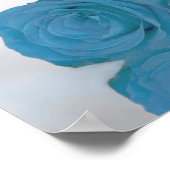 Rose bleu turquoise 6 Mariage de table Tableau de  (Coin)