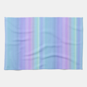 Rose bleu turquoise vert Pastel Serviette de cuisi