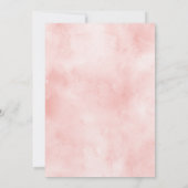 Rose Blooms Girl Baptism Invitation (Dos)