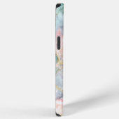 Rose Blue Gold Marble iPhone Hoesje (Rechterkant)