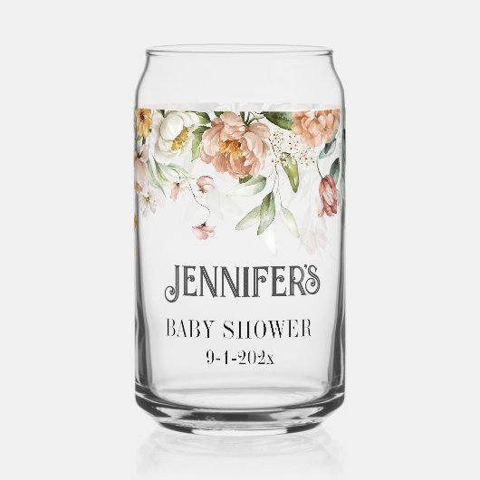 Rose Blush Floral Drop Spécial Mère à être & Fam (Recto)