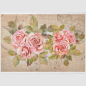  Rose Boeket Decoupage Tissue Paper Tissuepapier (Voorkant)