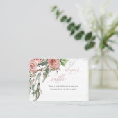 Rose Boho Blush de la carte de fermeture à rouleau (Debout devant)