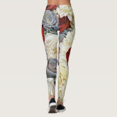 Rose Bouquet Art Leggings (Dos)