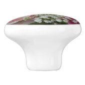 Rose Bouquet Ceramic Knob Keramische Knop (Zijkant)