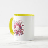 Rose Bouquet Floral Design-62104 Mok (Voorkant links)