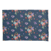 Rose Bouquet Floral Pattern Kussensloop (Voorkant-Links)