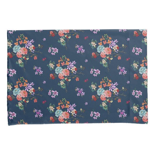 Rose Bouquet Floral Pattern Kussensloop (Voorkant-Rechts)