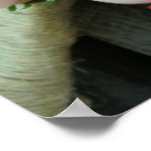 Rose Bouquet | Poster rustique en bois de grange (Coin)