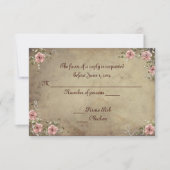 Rose Bouquet RSVP (Voorkant)