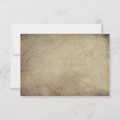 Rose Bouquet RSVP Kaartje (Achterkant)