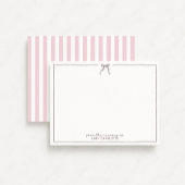 Rose, brun & rayures de la pépinière de, carte