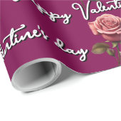 Rose cadeaupapier (Rol Hoek)