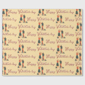 Rose  cadeaupapier (Vlak)