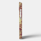 Rose camouflage pattern on tiled wall background Case-Mate iPhone case (Achterkant / Links)