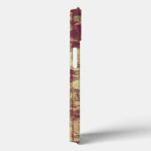 Rose camouflage pattern on tiled wall background Case-Mate iPhone case (Achterkant / Rechts)