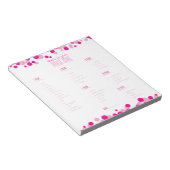 Rose Carnet de jeu de mariage "Qu'est-ce qu'il y a (Incliné)
