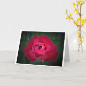 Rose, carte (Fleur jaune)