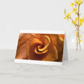 Rose, carte (Fleur jaune)