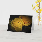 Rose, carte (Fleur jaune)