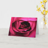 Rose, carte (Fleur jaune)