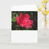 Rose, carte (Fleur jaune)