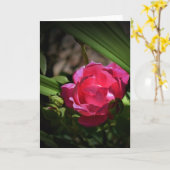 Rose, carte (Fleur jaune)