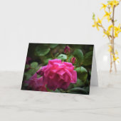 Rose, carte (Fleur jaune)