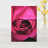 Rose, carte (Fleur jaune)