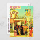 rose - Carte postale (Devant / Derrière)