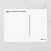 rose - Carte postale (Dos)