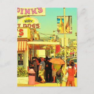 rose - Carte postale