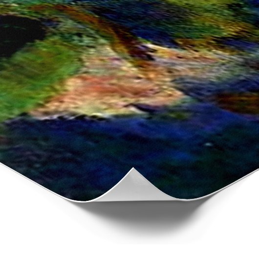 Rose, célèbre tableau de Pierre Renoir, (Coin)