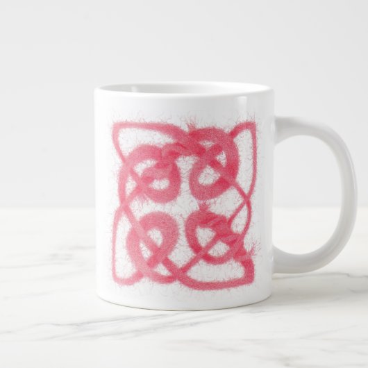ROSE CELTIC KNOT Big Mug (Droite)