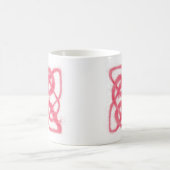 ROSE CELTIC KNOT White Mug (Centre)