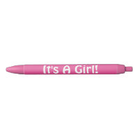 Rose C'est une fille Hand Out Stylos