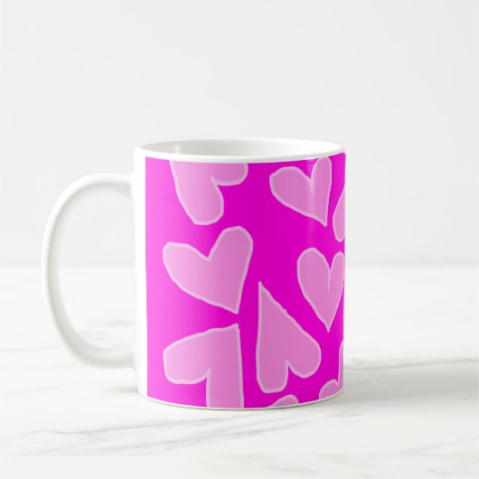 ROSE CHAUD DE BARBIE AVEC LA TASSE LÉGÈRE DE (Gauche)