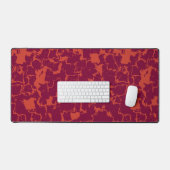 Rose chaud et orange Abstrait (Clavier et souris)