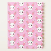 Rose Chic Moderne Cute Fluffé Lapin Lapin (Dos)
