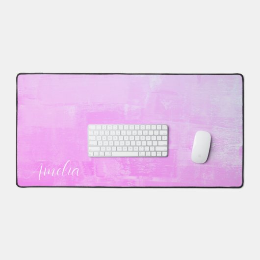 Rose clair Abstrait texturé (Clavier et souris)