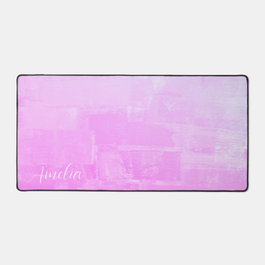 Rose clair Abstrait texturé (Recto)