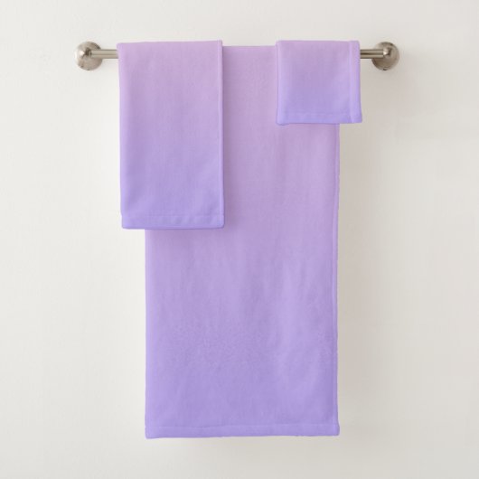 Rose Clair et Motif Ombré Violet Clair (En situation)
