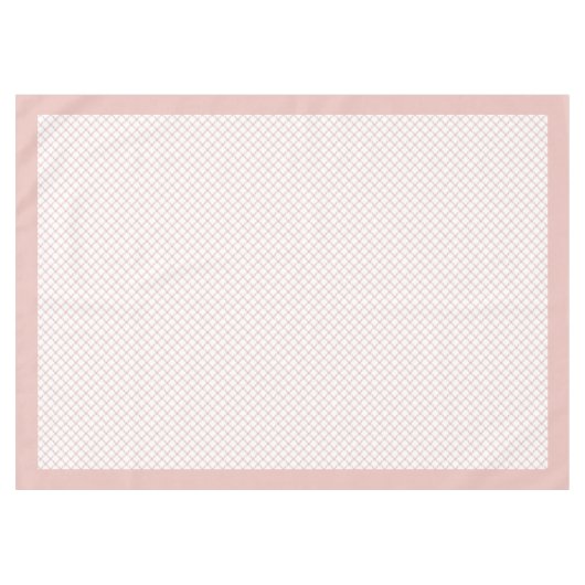 Rose classique Gold À damiers nappe utilisation (Devant (Horizontal))