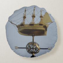 Rose Compass Calyon Coussin rond