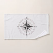 Rose Compass vintage   (Serviette à main)